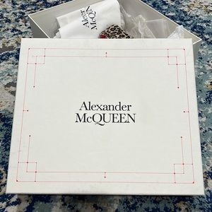 Alexander McQueen Leopard/White/Lust